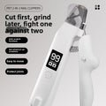 FurlyWell 2-in-1 LED Pet Nail Clipper and Grinder