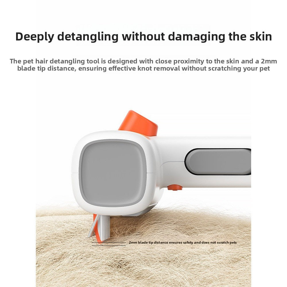 FurlyWell - Dual Function Pet Hair Detangling Comb