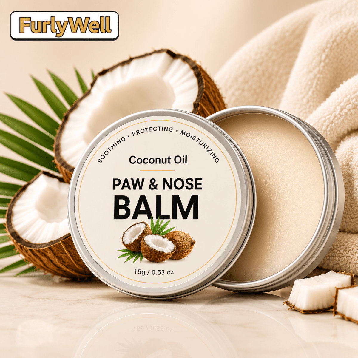 FurlyWell Restore | Dry Paw & Nose Balm - FurlyWell - Balm