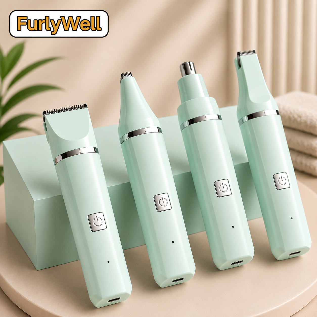 FurlyWell Precision | Rechargeable Pet Clipper